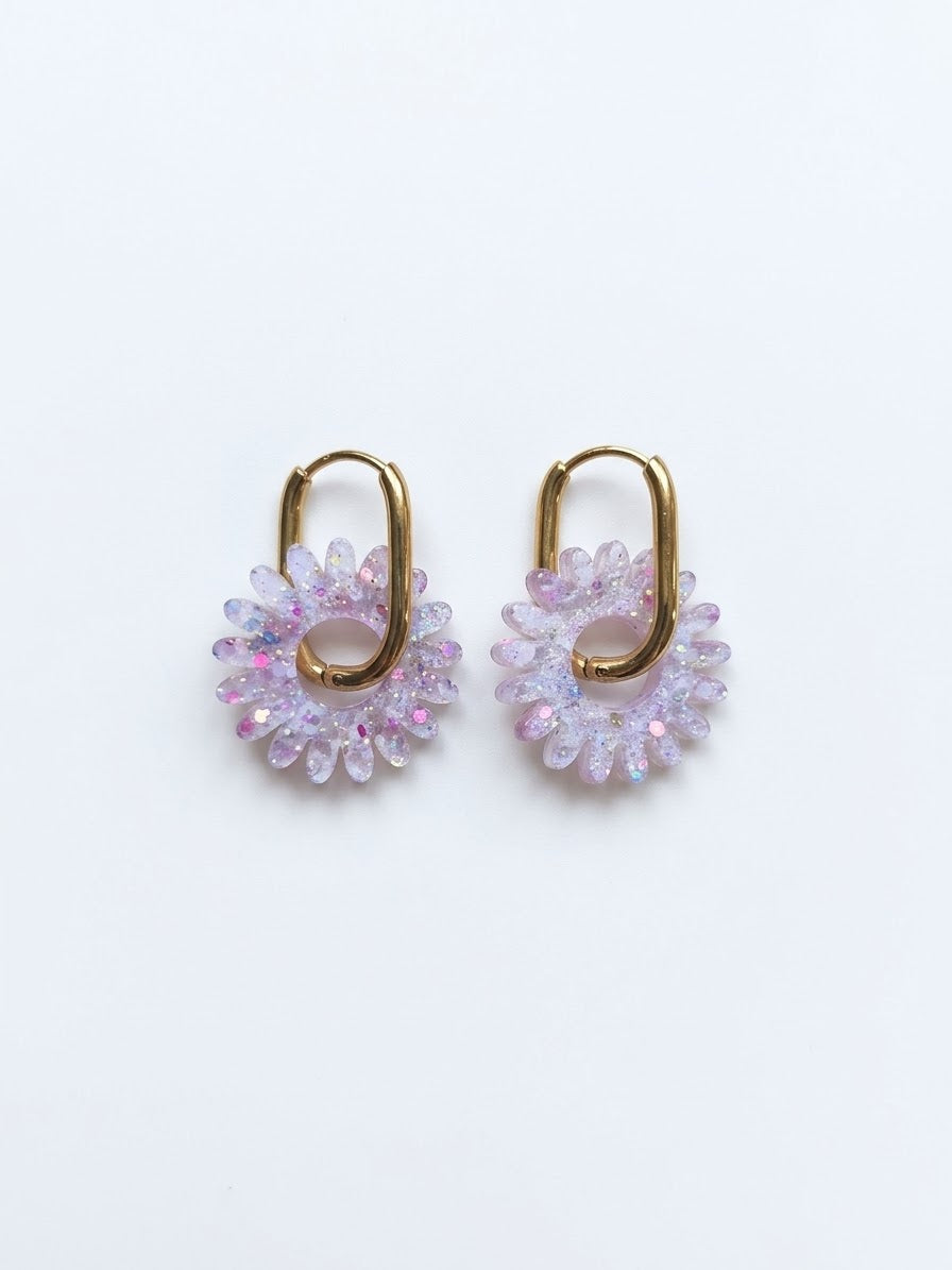 Boucles d'oreilles : PAILLETTES