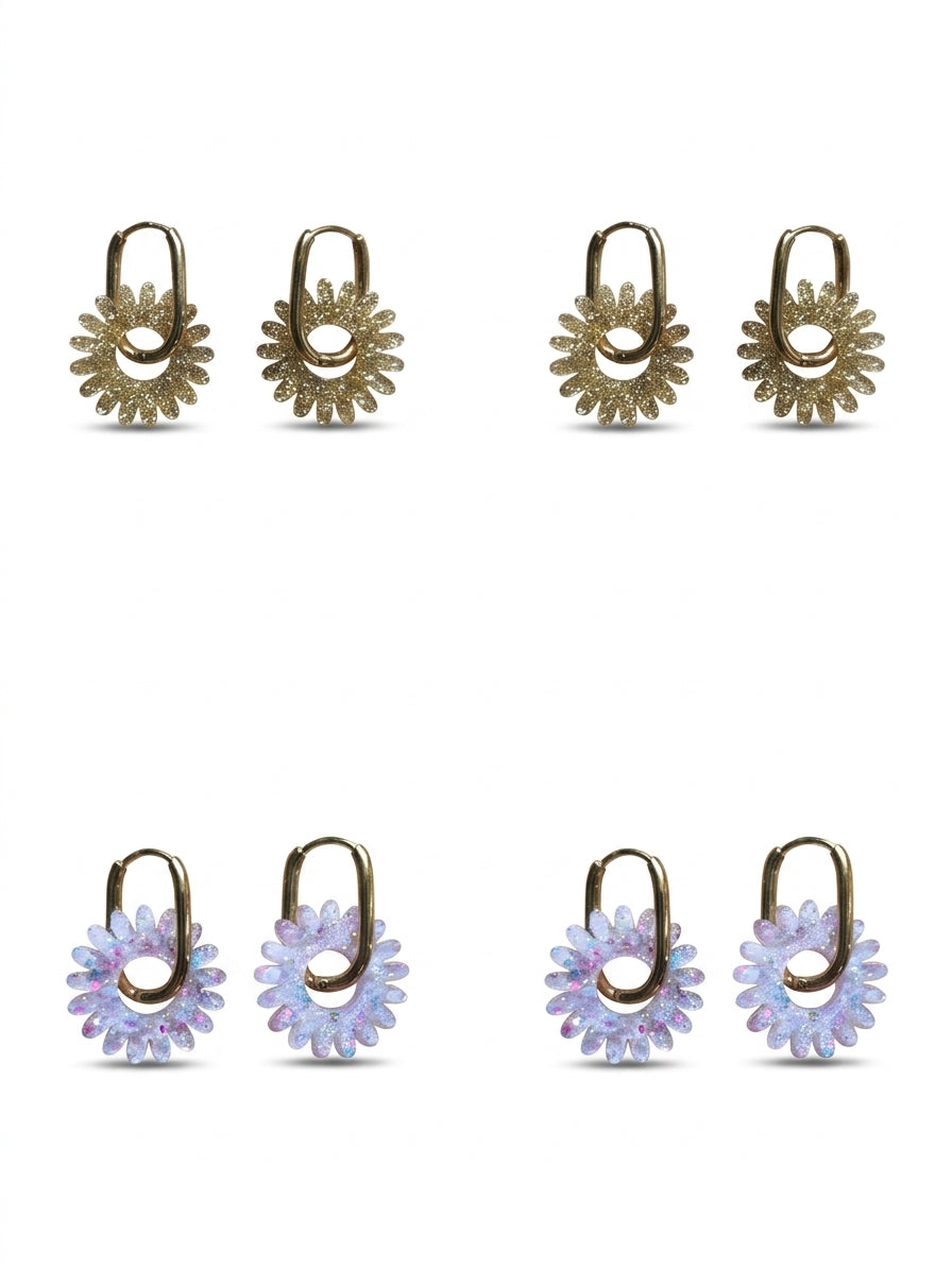 Boucles d'oreilles : PAILLETTES