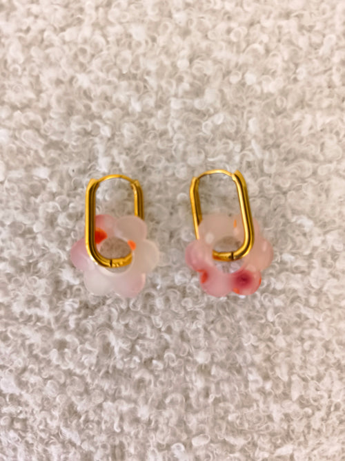 Boucles d'oreilles : FLEURS